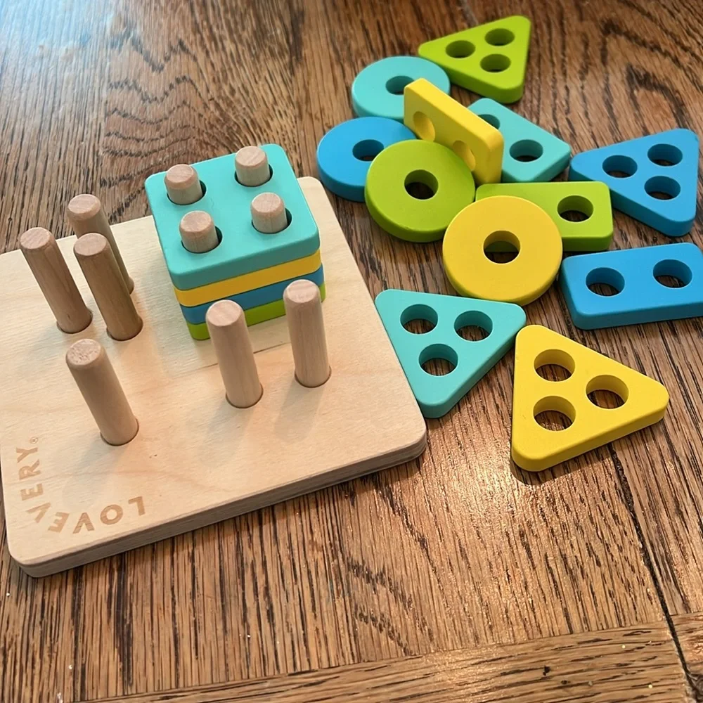 Lovevery Wooden Shape Sorting Toy